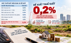 Đề xuất thuế 0,2% với đất bỏ hoang, chậm đưa vào sử dụng