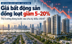 Giá bất động sản đồng loạt giảm 5–20%, thị trường đang bước vào chu kỳ điều chỉnh