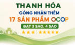 Thanh Hóa tiếp tục nâng số lượng sản phẩm OCOP đạt chuẩn