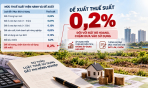 Đề xuất thuế 0,2% với đất bỏ hoang, chậm đưa vào sử dụng