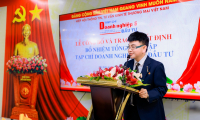 Nhà báo Đào Bình được bổ nhiệm giữ chức Tổng Biên tập Tạp chí Doanh nghiệp và Đầu tư