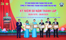 Kỷ niệm 50 năm Vườn thú Hà Nội - Công viên Thủ Lệ: Gìn giữ ký ức Thủ đô, hướng tới tầm nhìn phát triển mới