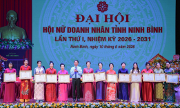 Nữ doanh nhân Ninh Bình khẳng định vai trò trong phát triển kinh tế - xã hội