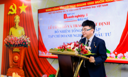 Nhà báo Đào Bình được bổ nhiệm giữ chức Tổng Biên tập Tạp chí Doanh nghiệp và Đầu tư