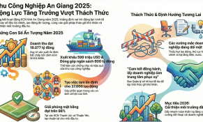 Khu công nghiệp An Giang giữ nhịp tăng trưởng, doanh thu vượt 18.000 tỷ đồng