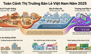 Thị trường bán lẻ Việt Nam đang tái cấu trúc kênh phân phối trong chu kỳ số hóa