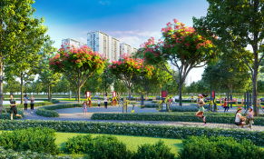 Sống chuẩn “biệt thự trên cao” tại căn hộ Duplex The Wisteria