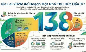 Gia Lai chuẩn bị đấu giá, đấu thầu 138 dự án trong năm 2026