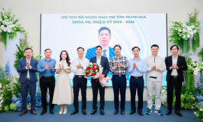 Chân dung tân Chủ tịch Hội Doanh nhân trẻ Thanh Hóa, nhiệm kỳ 2023 -2028