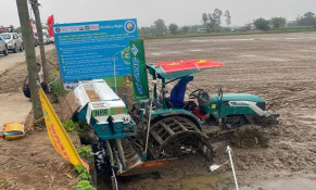 Khởi động mô hình lúa phát thải thấp tại Ninh Bình