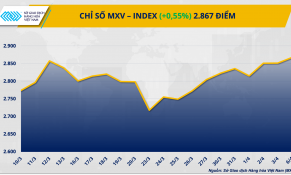 Bất chấp thanh khoản giảm do kỳ nghỉ Lễ Phục sinh, MXV-Index vẫn tăng 16 điểm
