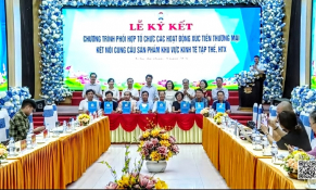 Xúc tiến thương mại mở rộng đầu ra cho kinh tế tập thể 