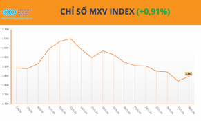 MXV-Index lấy lại sắc xanh sau 7 phiên liên tiếp suy yếu