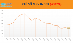 Thị trường hàng hóa chìm trong sắc đỏ, MXV-Index mất gần 3%