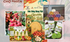 Chợ phiên Kinh Bắc mang đặc sản vùng quan họ đến giữa lòng Hà Nội