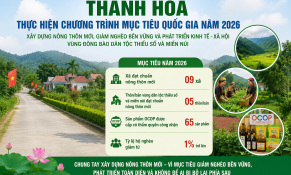Thanh Hóa đặt mục tiêu xây dựng nông thôn mới theo chiều sâu, hướng tới phát triển bền vững