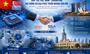Hợp tác Việt Nam - Singapore mở rộng dư địa phát triển ngành bán dẫn