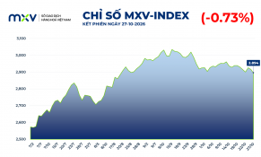 MXV-Index rời mốc 2.900 điểm, quặng sắt chạm đáy một năm
