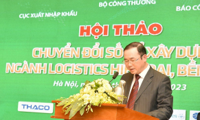 Chuyển đổi số góp phần tối ưu hiệu suất vận hành, phát triển logistics xanh, bền vững
