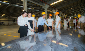 Viglacera tiên phong sản xuất gạch ốp lát với công nghệ Sacmi Continua+