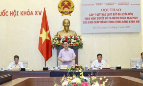  Dự thảo Luật Đất đai (sửa đổi): Phải đảm bảo hài hòa lợi ích Nhà nước, người sử dụng đất và nhà đầu tư