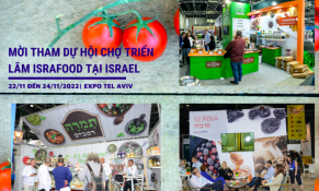 Cơ hội tham dự hội chợ triển lãm thực phẩm đồ uống tại Israel