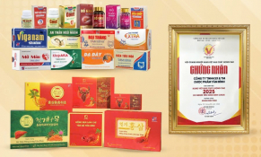 Dược phẩm Tâm Bình 7 lần liên tiếp nhận giải Hàng Việt Nam chất lượng cao