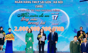 SHB ủng hộ 2 tỷ đồng góp phần mang “mùa xuân cho em” dịp Tết Nhâm Thìn