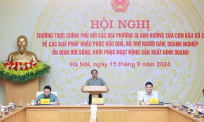 Bắc Giang: Chủ tịch UBND tỉnh quán triệt nhiệm vụ, giải pháp khắc phục bão số 3