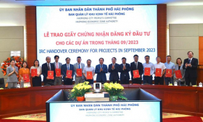 Hải Phòng đón thêm 1,4 tỷ USD, dẫn đầu cả nước về thu hút FDI