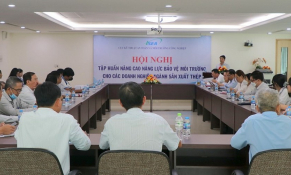 Tập huấn nâng cao năng lực bảo vệ môi trường cho các doanh nghiệp ngành sản xuất thép