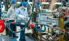 Công nghiệp chế biến, chế tạo vững đà tăng trưởng