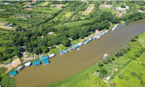 Đầu tư công trình tạm trên đất bãi bồi ven sông