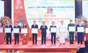 Quận Hoàng Mai: Chủ động, sáng tạo, linh hoạt hơn nữa để trở thành một 'cực tăng trưởng' của Thủ đô