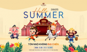 Danko City sôi động với lễ hội “Hello Summer 2025” nhân ngày Quốc tế thiếu nhi 1/6