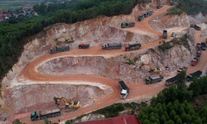Bắc Giang: Chưa hoàn thiện thủ tục thuê đất, doanh nghiệp đã tổ chức khai thác khoáng sản tại huyện Việt Yên