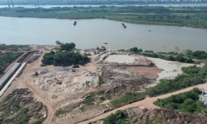 Bến bãi của Công ty TNHH Diệp Trang hoạt động không phép trong một thời gian dài