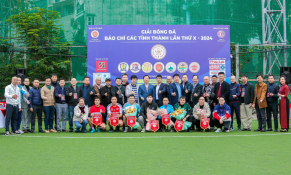 Giải bóng đá báo chí các tỉnh thành: Mười năm gắn kết “người làm báo”