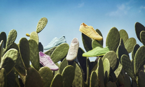 Onitsuka Tiger ra mắt mẫu giày thể thao làm từ xương rồng và vật liệu tái chế