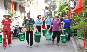 Phụ nữ kết nối để sống xanh 