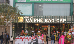 Khai trương quán Cafe Bao Cấp tại thị trấn Quốc Oai