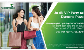 Ưu đãi dành riêng chủ thẻ tín dụng Vietcombank