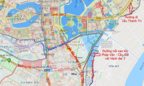 Thẩm định điều chỉnh Dự án đường kết nối đường Pháp Vân – Cầu Giẽ với đường Vành đai 3