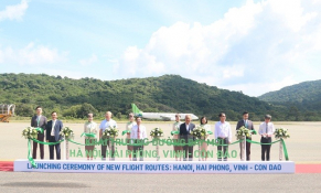 Bamboo Airways mở đường bay thẳng từ Hà Nội, Hải Phòng, Vinh đến Côn Đảo