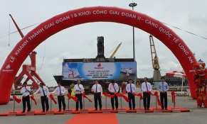 Đồng Tâm Group khánh thành giai đoạn 1 Cảng Quốc tế Long An