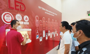 Nhiều giải pháp 4.0 được ứng dụng tại Nhà máy công nghệ cao Điện Quang TP. HCM