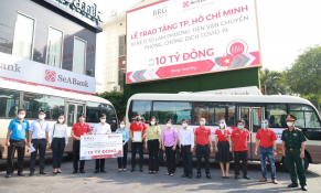 Tập đoàn BRG cùng Ngân hàng SeABank chung tay hỗ trợ chính quyền và người dân TP. Hồ Chí Minh
