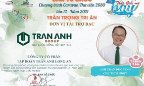 Trần Anh Group: Chung tay chăm lo cho các em học sinh vùng cao