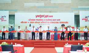 Vietjet khai trương 5 đường bay mới đi, đến Cần Thơ