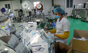 Xuất khẩu khẩu trang y tế có chiều hướng giảm dần
